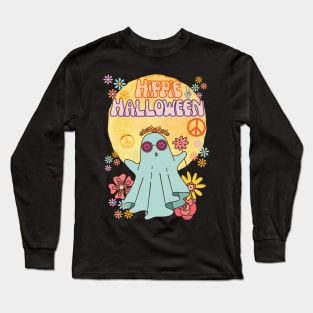 Retro Hippie Halloween Long Sleeve T-Shirt